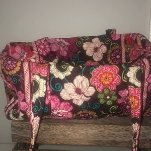 Floral Vera Bradley duffle